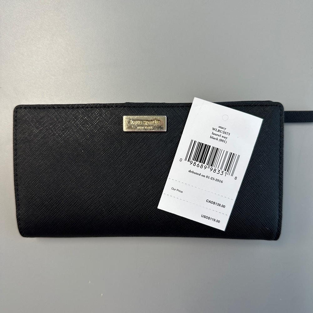 Kate Spade Black Wallet